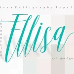 Ellisa Script Font