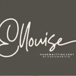 Ellouise Script Font