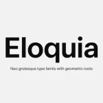 Eloquia Sans Serif Font