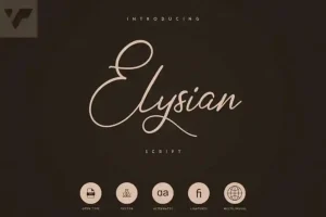 Elysian Script Typeface
