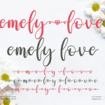 Emely Love Font