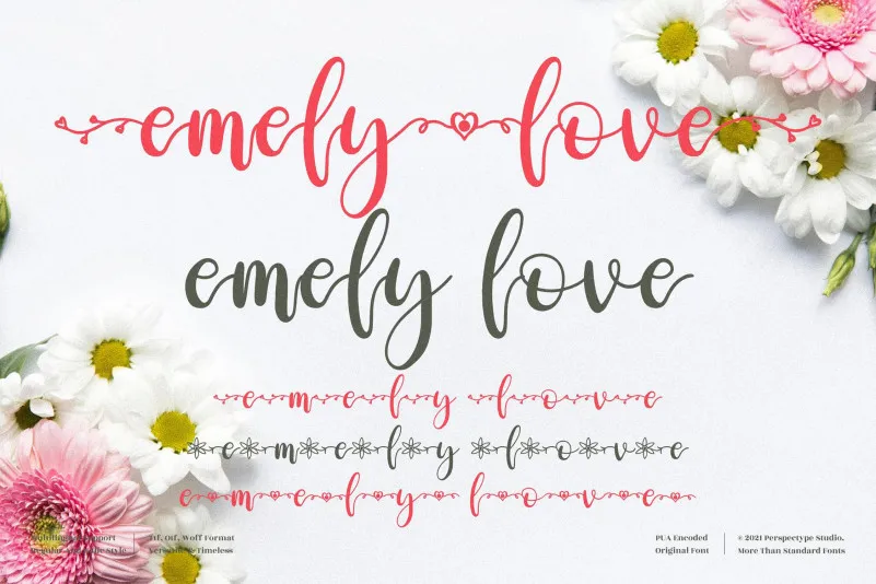 Emely Love Font
