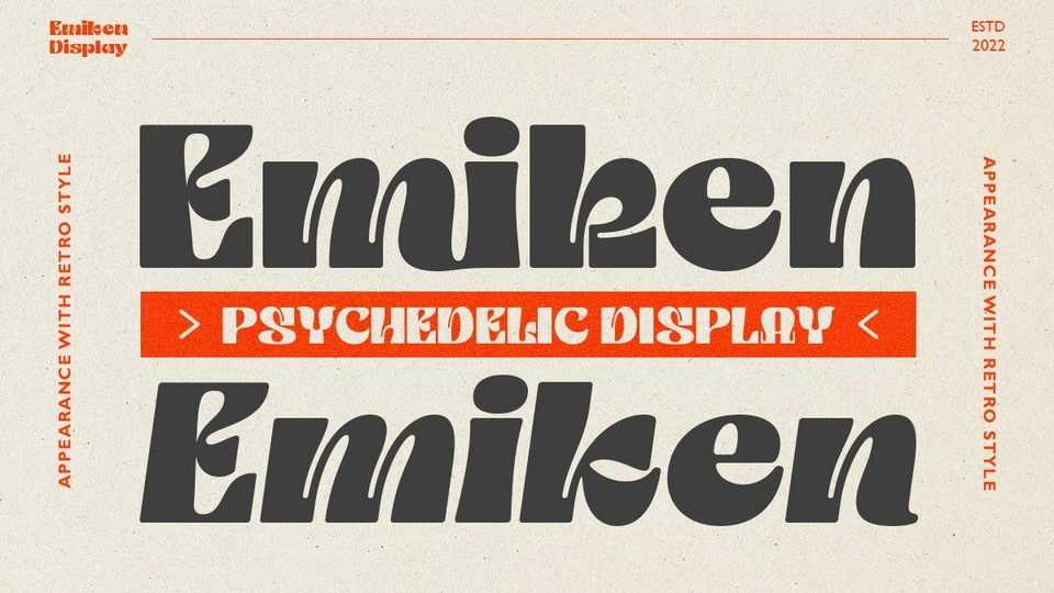 Emiken Display Font › Fontesk