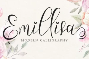 Emillisa Calligraphy Font