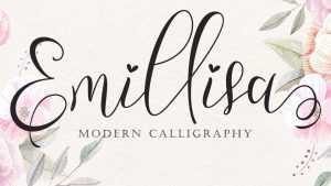 Emillisa Script Font › Fontesk