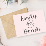 Emily The Brush Font