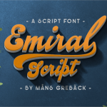 Emiral Script Font