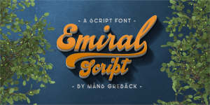 Emiral Script Font