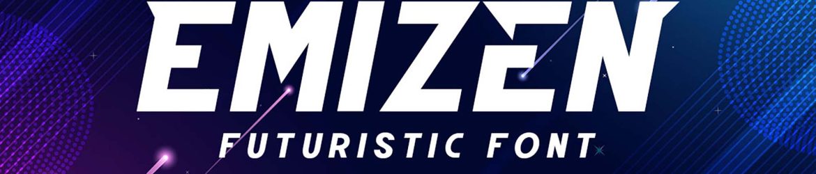 Emizen Futuristic Font