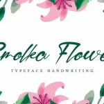 Emolka Flower Script Font - Fonte Grátis Emolka Flower Script Font