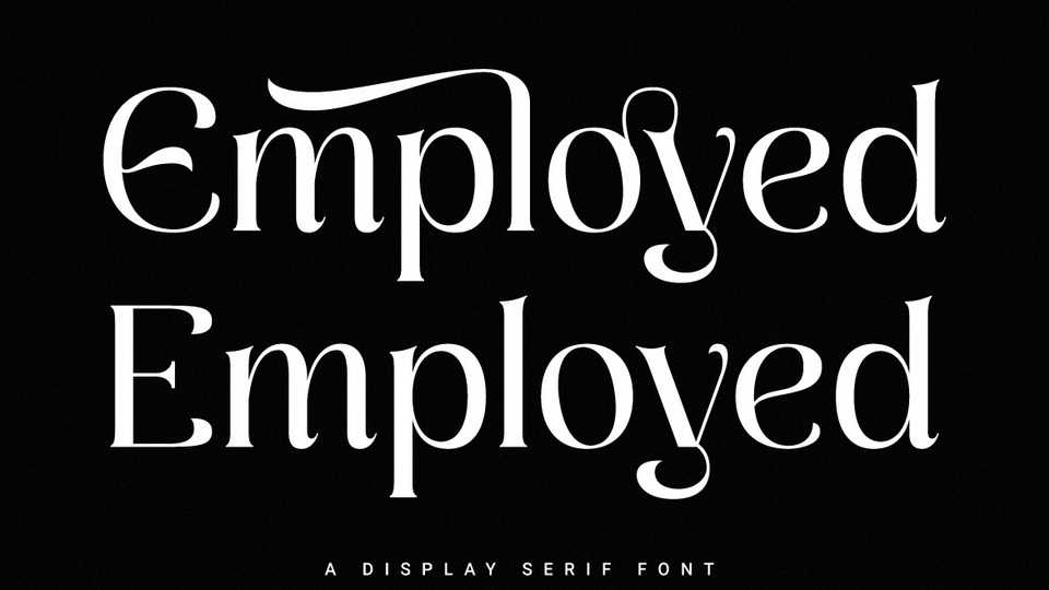 Employed Font › Fontesk