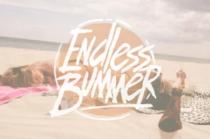 Endless Bummer - Hand Drawn Font
