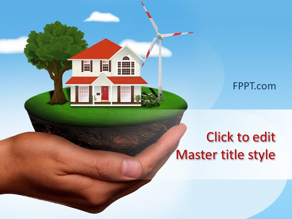 Energy-Efficient Home PowerPoint Template
