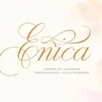 Enica Calligraphy Font