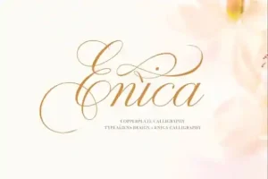 Enica Calligraphy Font