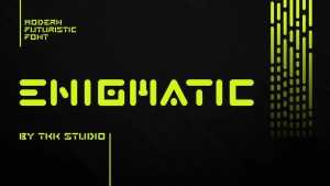 Enigmatic Font › Fontesk