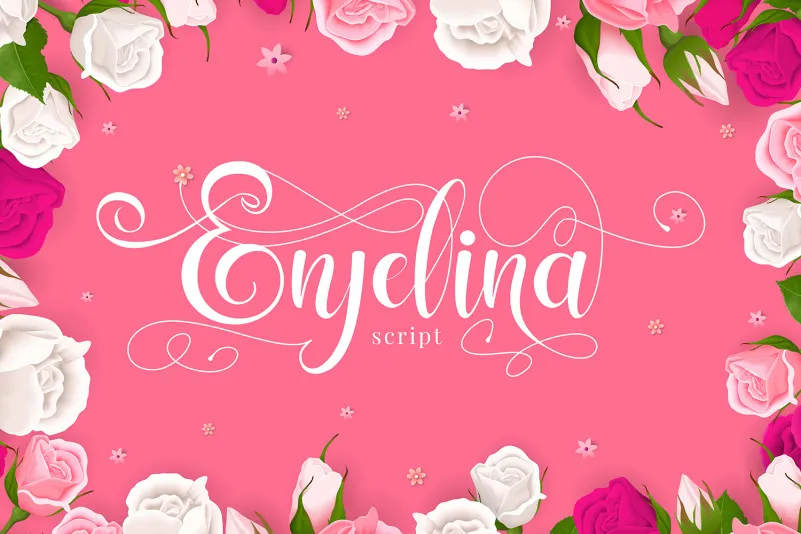 Enjelina Sweet Script Font