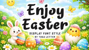 Enjoy Easter Font › Fontesk