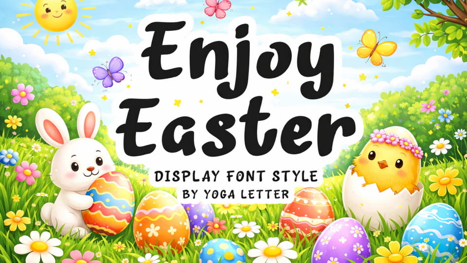 Enjoy Easter Font › Fontesk