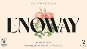 Enoway Font › Fontesk