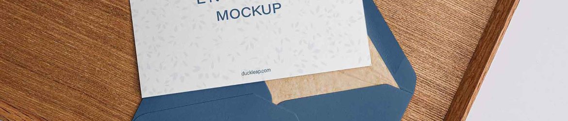 Envelope and Card Mockup