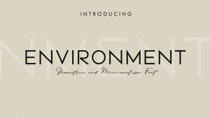 Environment Font › Fontesk