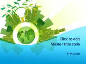 Environmental Technology PowerPoint Template
