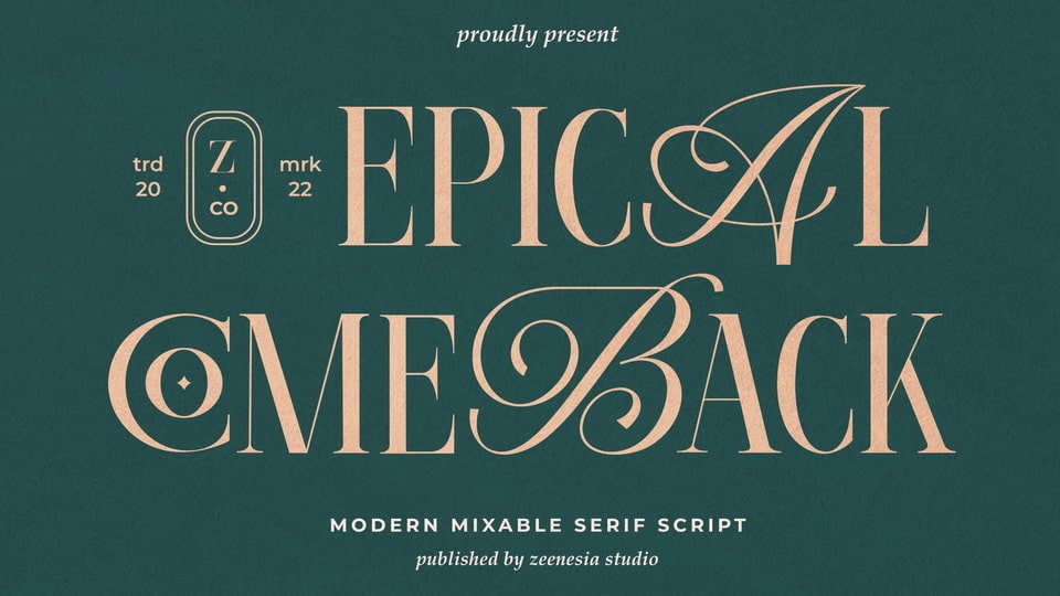 Epical Comeback Font › Fontesk