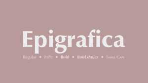 Epigrafica Font Family › Fontesk