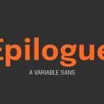 Epilogue Font Family › Fontesk - Fonte Grátis Epilogue Font Family › Fontesk