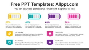 Equalizer Battery Chart PowerPoint Diagram