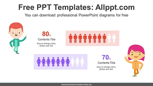 Equalizer Icon Charts PowerPoint Diagram
