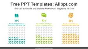 Equalizer puzzle charts PowerPoint Diagram Template