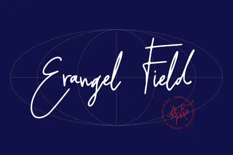 Erangel Field Handwritten Font