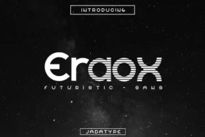 Eraox Display Font