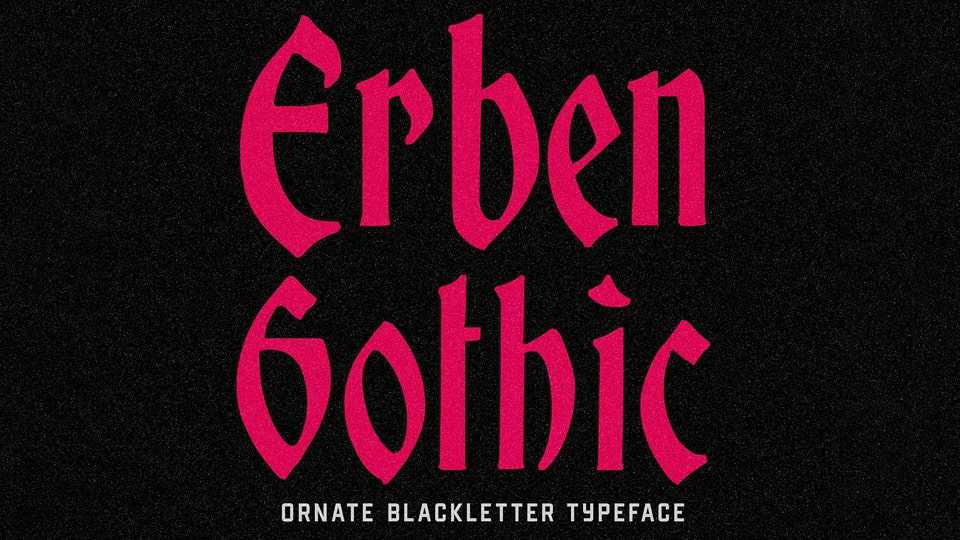 Erben Gothic Font › Fontesk