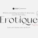 Erotique Sans Serif Font Demo - Fonte Grátis Erotique Sans Serif Font Demo