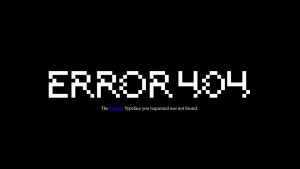 Error 404 Font › Fontesk