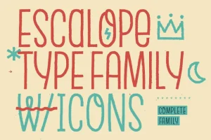 Escalope Font Family