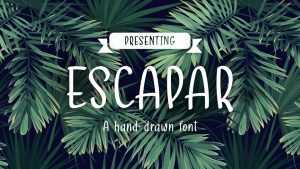 Escapar Font › Fontesk