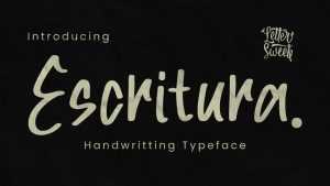 Escritura Font › Fontesk
