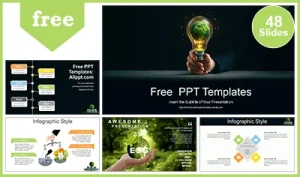 ESG Innovation Sustainability PowerPoint Templates