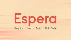 Espera Font Family › Fontesk