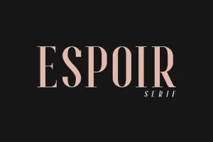 Espoir Serif Font Family