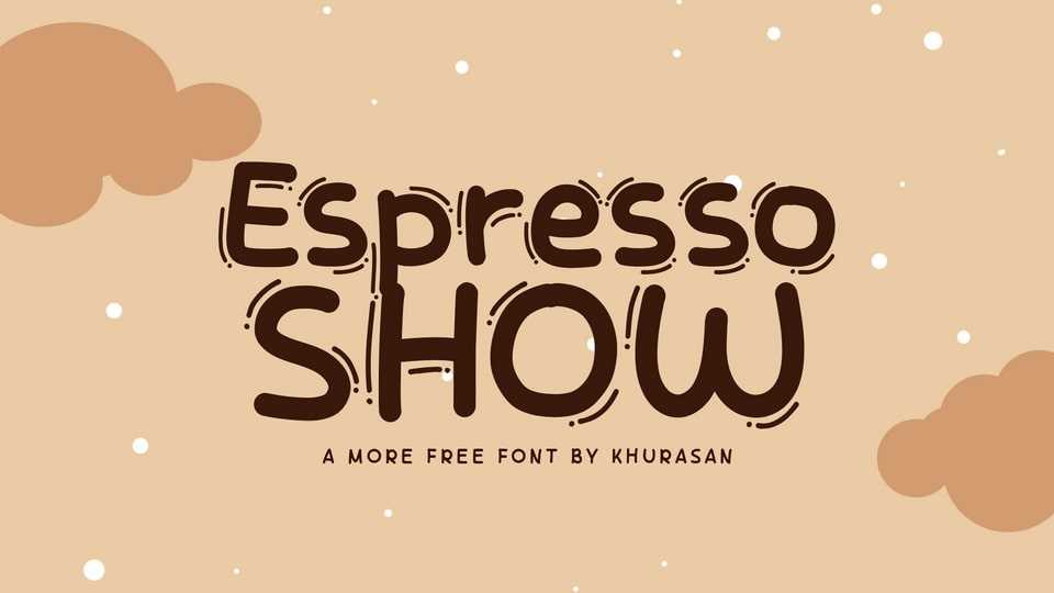 Espresso Show Font › Fontesk