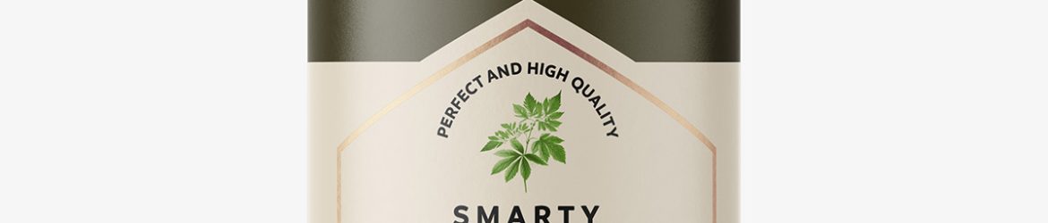 Essential oil bottle mockup / matt
