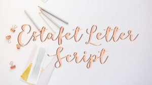 Estafet Letter Script Font › Fontesk