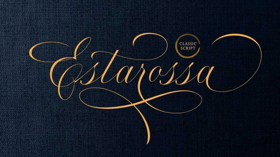 Estarossa Script Font › Fontesk