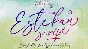 Esteban Script › Fontesk