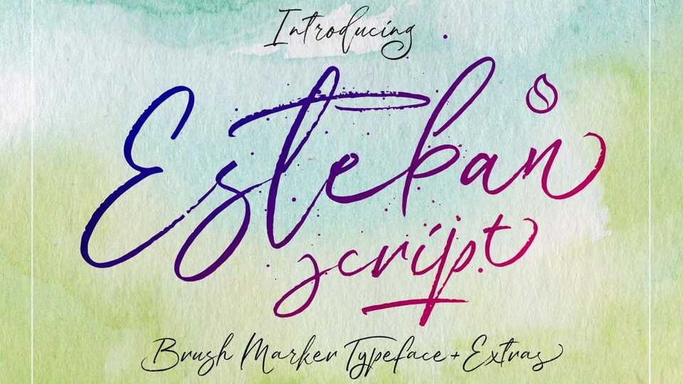 Esteban Script › Fontesk